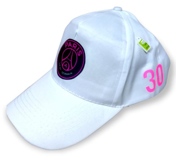 PSG blanca logo negro